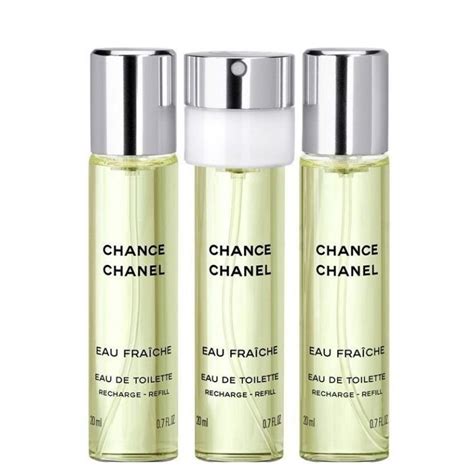 chanel chance eau fraiche twist and spray refills|chanel eau fraiche refill.